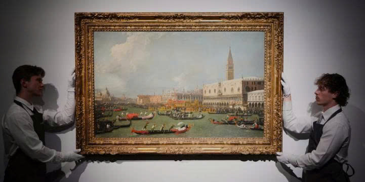 KIỆT TÁC VENICE CỦA TÁC GIA NGƯỜI Ý CANALETTO LẬP KỶ LỤC ĐẤU GIÁ MỚI VỚI MỨC HƠN 1000 TỶ TẠI CHRISTIE’S LONDON